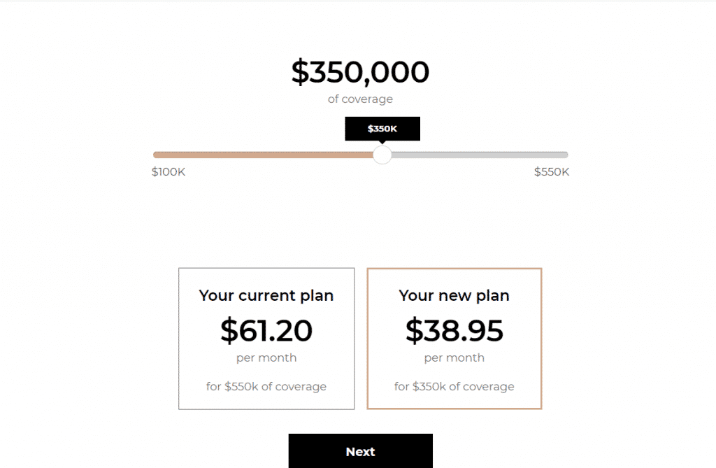 Ladder Life Insurance Review. Laddering down