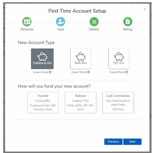 iTrust Capital Sign-Up