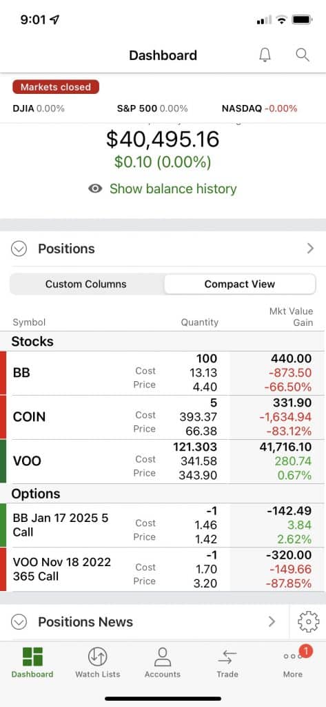 TD Ameritrade Mobile App